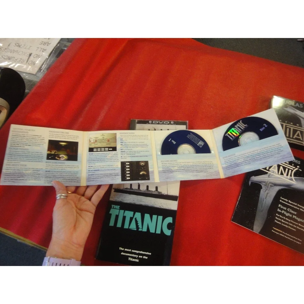 vintage pc games TITANIC Starship Douglas adams Adventure out of time documentar